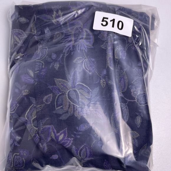 Robert Graham Men's 1XLT Purple Floral Button Down Modern Americana Flip Cudd - Picture 11 of 11